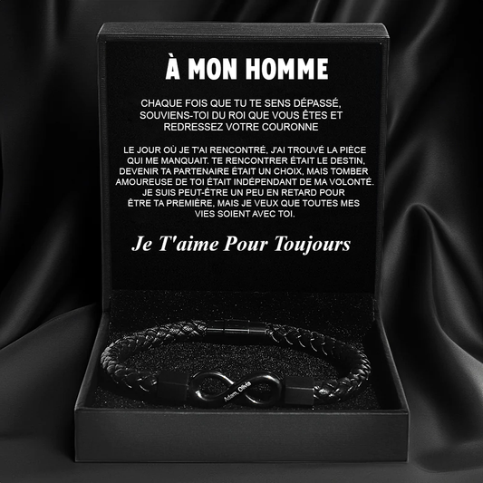 COFFRET "À MON HOMME, JE T'AIME POUR TOUJOURS"