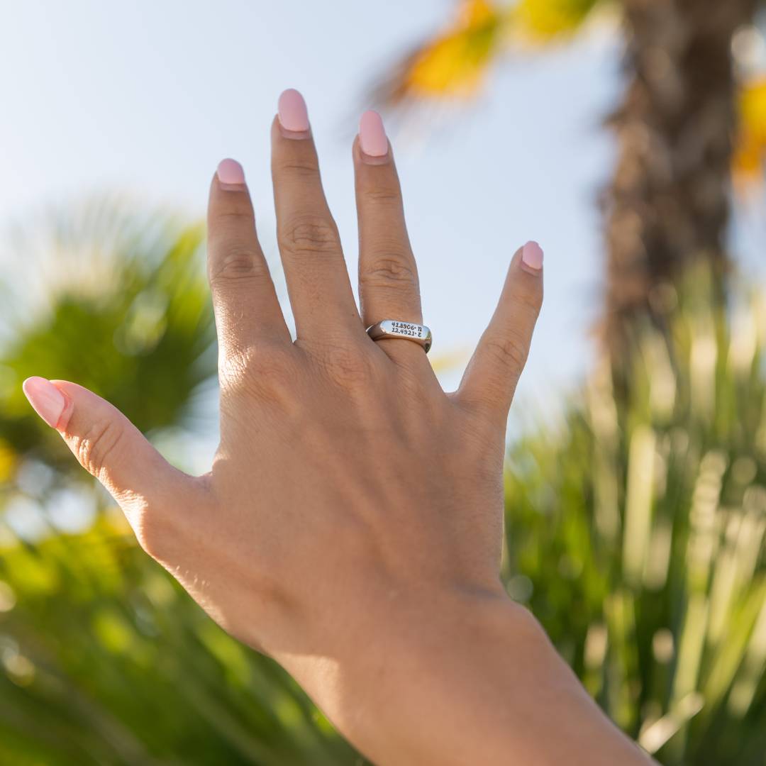 BAGUE PERSONNALISÉE ET GRAVÉE