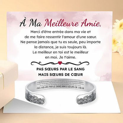 BRACELET "À MA MEILLEURE AMIE"