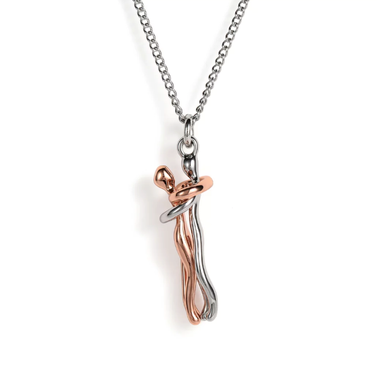 COFFRET COLLIER ÉTREINTE D'AMOUR