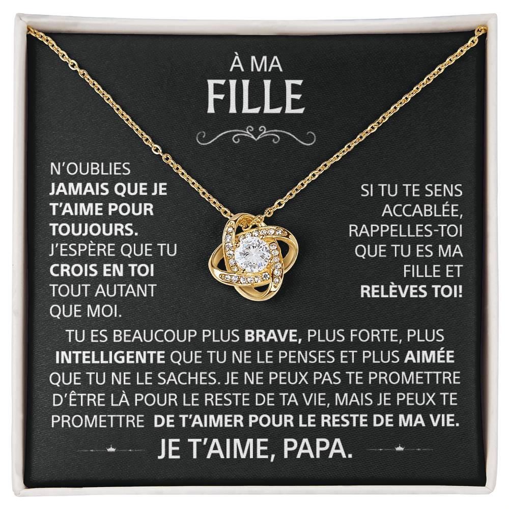 COFFRET "N'OUBLIE JAMAIS QUE JE T'AIME POUR TOUJOURS"