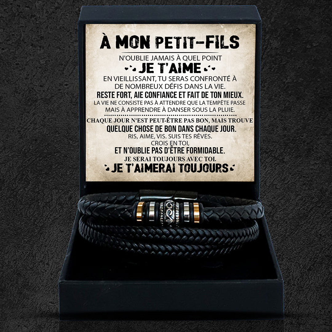 COFFRET "À MON PETIT-FILS, JE T'AIMERAI TOUJOURS"