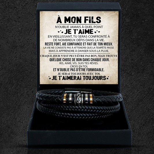 COFFRET "À MON FILS, JE T'AIMERAI TOUJOURS"