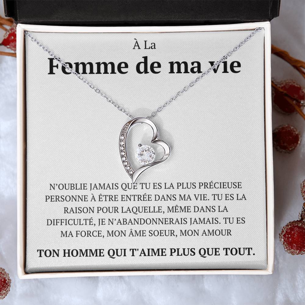 COFFRET "N'OUBLIE JAMAIS QUE TU ES LA PLUS PRÉCIEUSE"